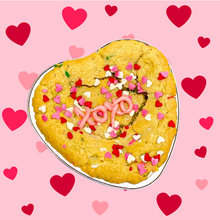 Load image into Gallery viewer, Valentine&#39;s Day Cookie Cake
